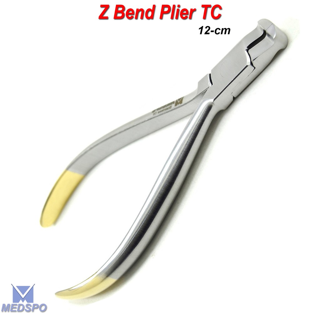 Orthodontic Dental Z-Bend Wire Bending Pliers Loop Forming Making Archwire Tools
