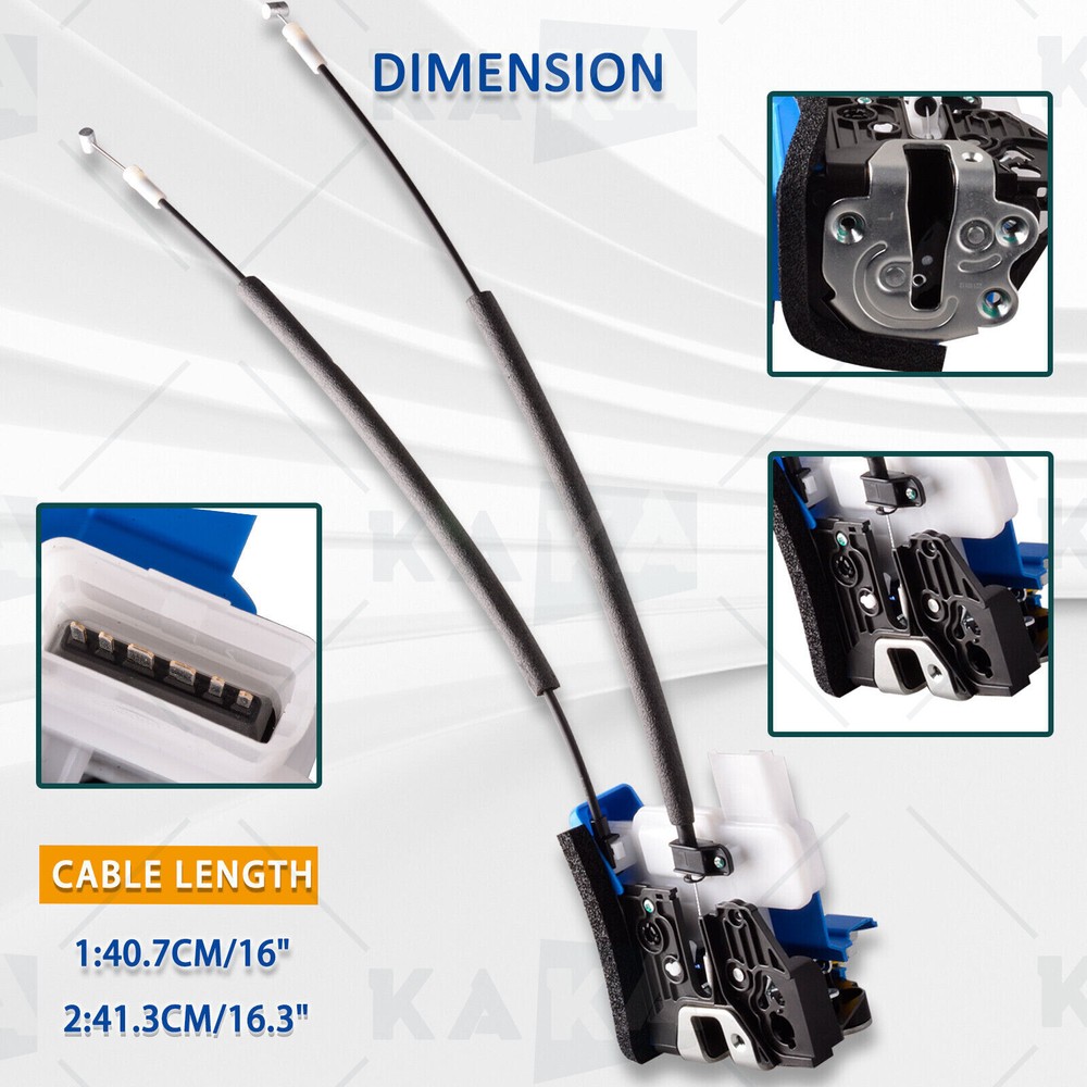 Front Left Driver Side Door Lock Latch Actuator 6 pins for Kia Rio 2012-2017