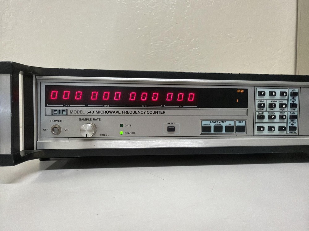 EIP 548 MICROWAVE FREQUENCY COUNTER WITH OPTIONS