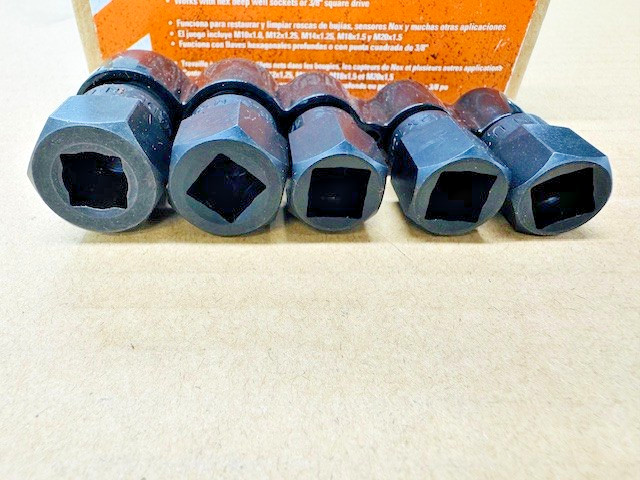 Lang 1030 5 Piece Spark Plug Thread Chaser Tap Set