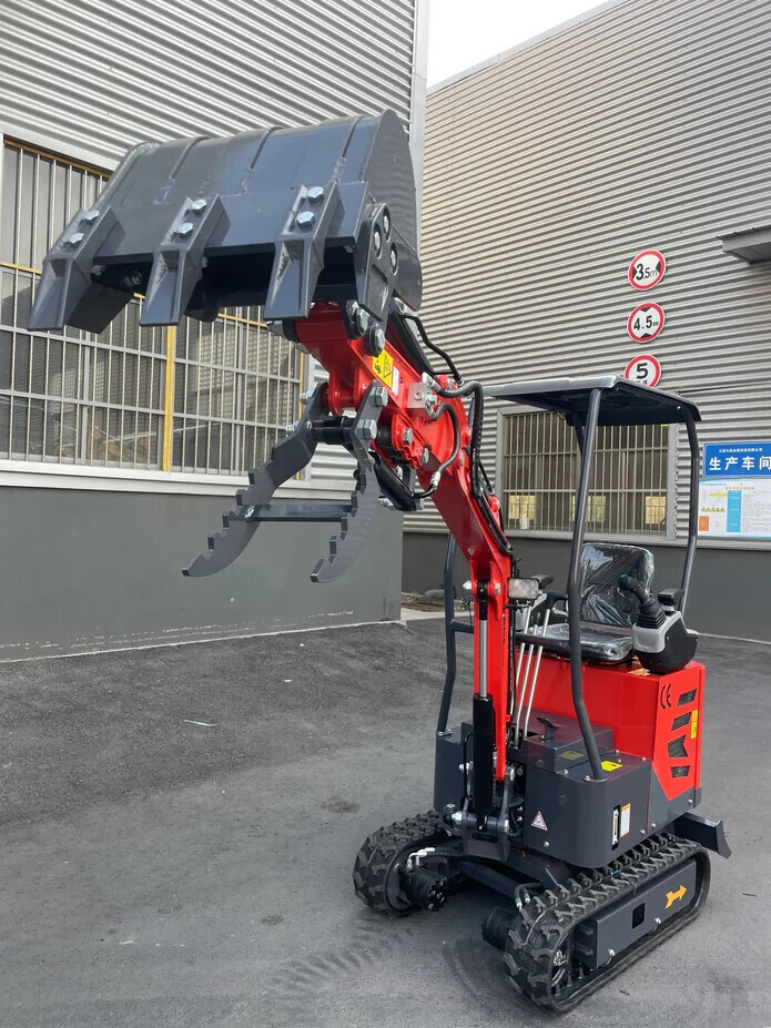 AGT Updated Model 1 Ton Mini Small Excavator Hydraulic Thumb and Pilot System