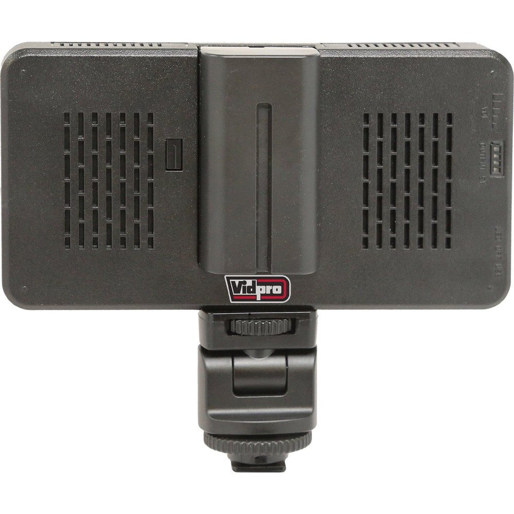 Vidpro LED-230 Ultra-Slim Video Light with 2 Diffusers Battery & Charger
