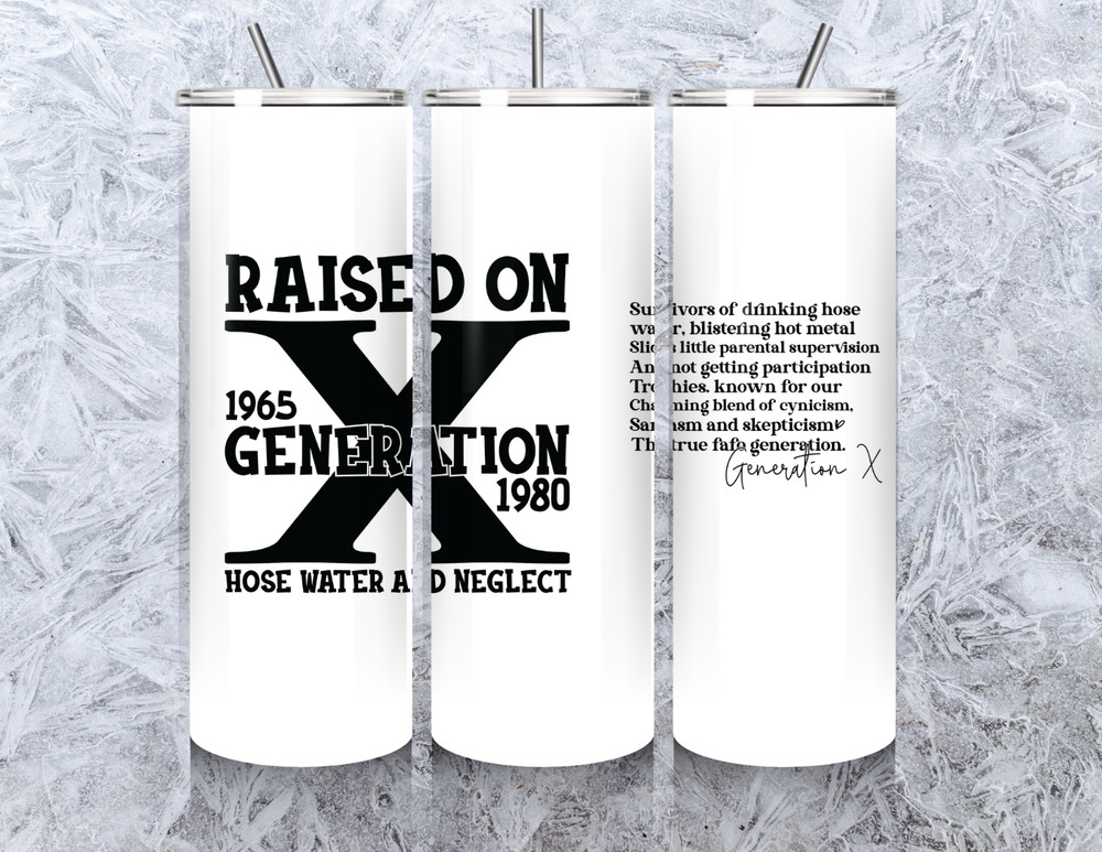 20 oz  GEN X tumbler