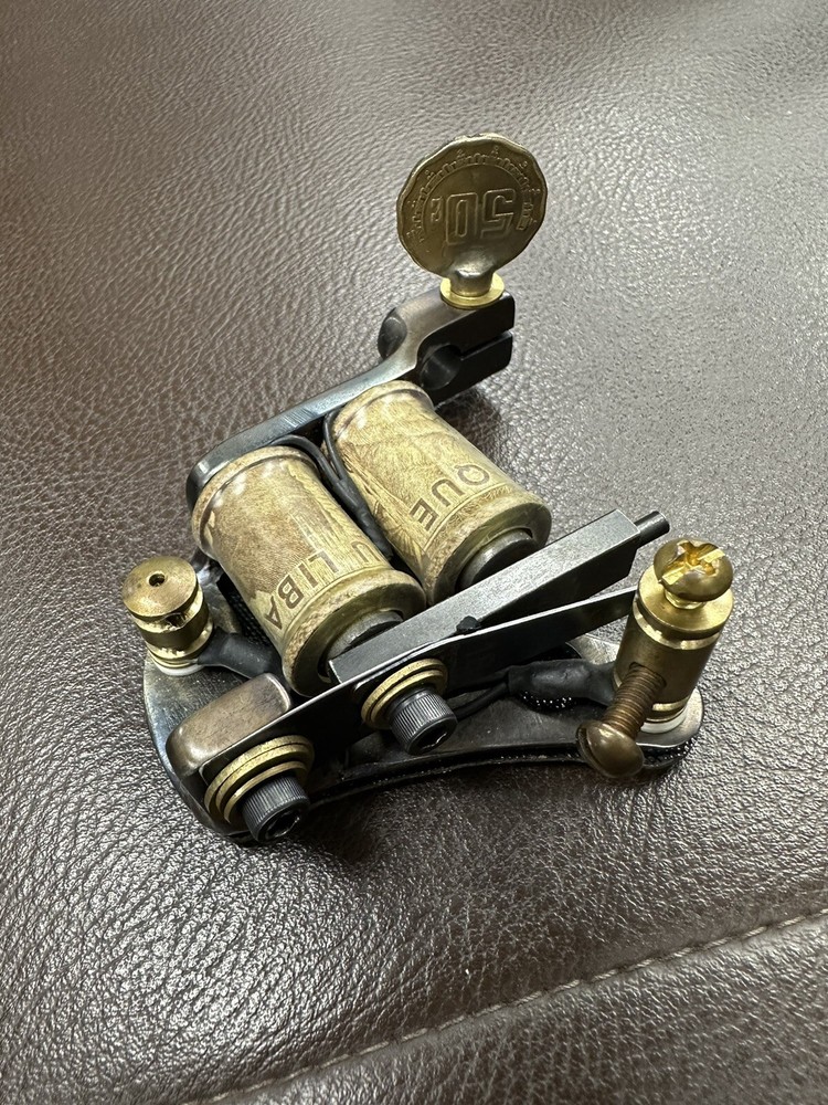 Professional Handmade Tattoo Machine Jensen Style Laminated Wood Side