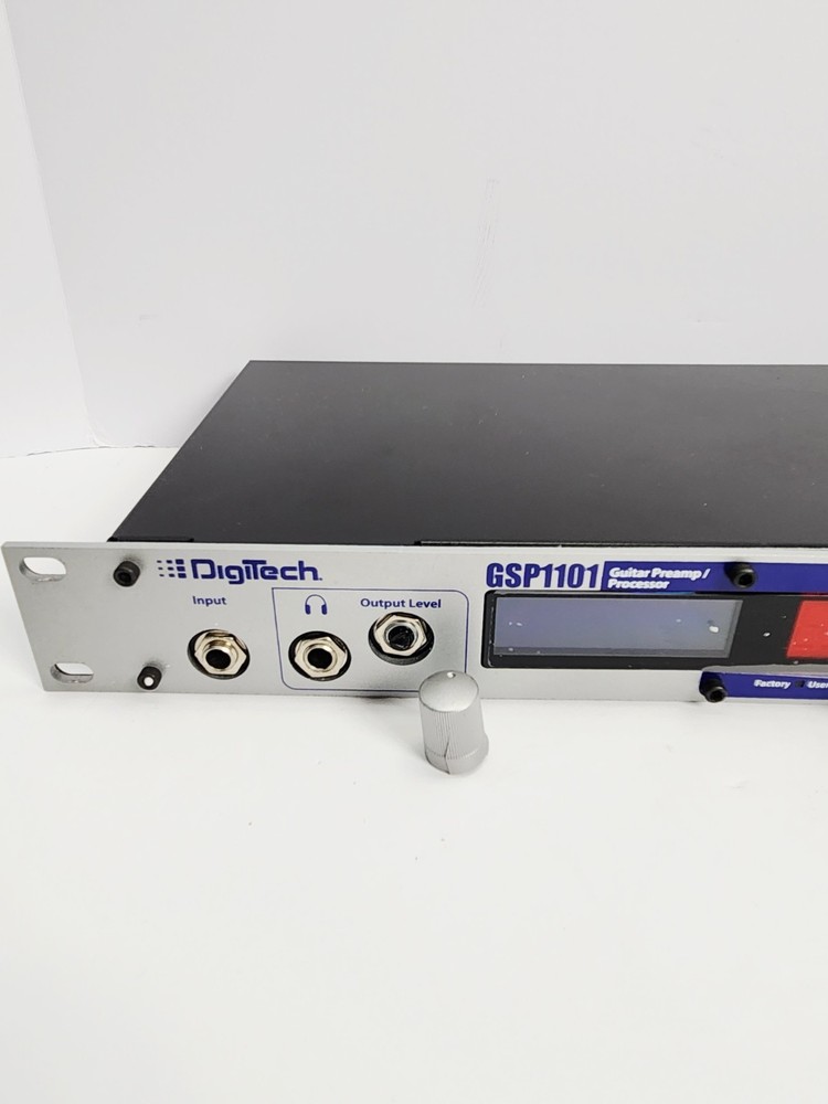 Digitech GSP1101 Multi-Effects Processor with Control 2 Foot Controller Pro Gear