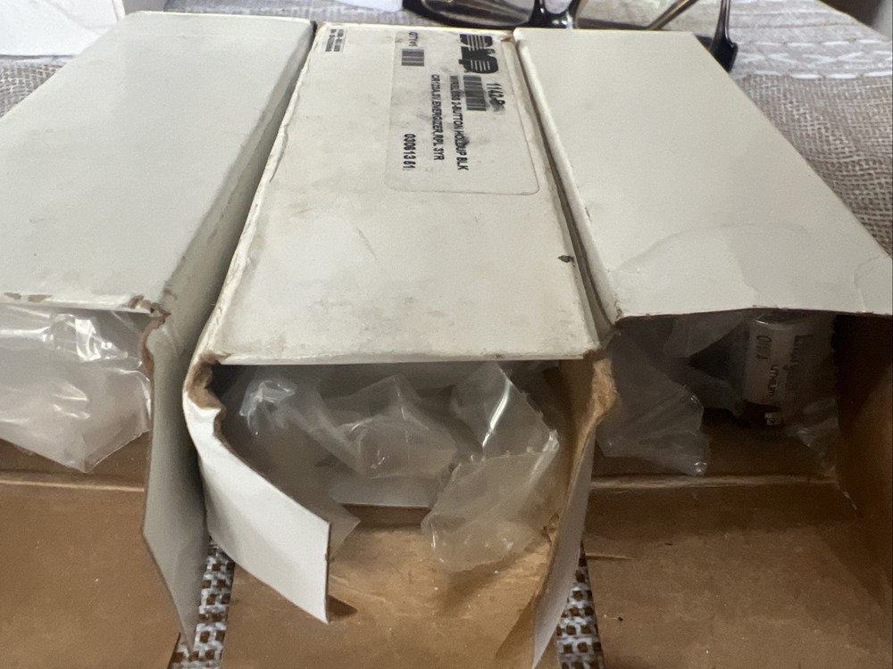 DMP 1142-B Wireless Two Button Transmitter Black