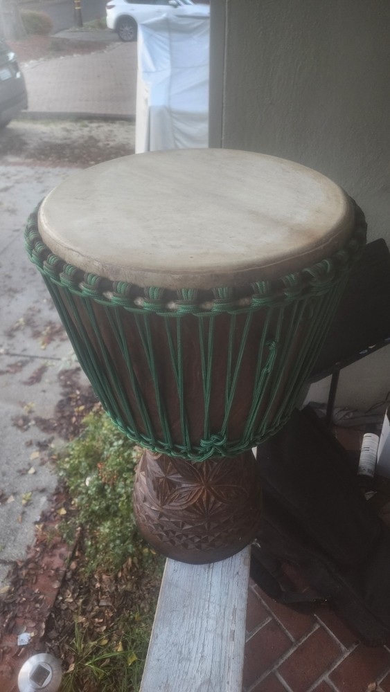 Large Professional Djembe, 15" head