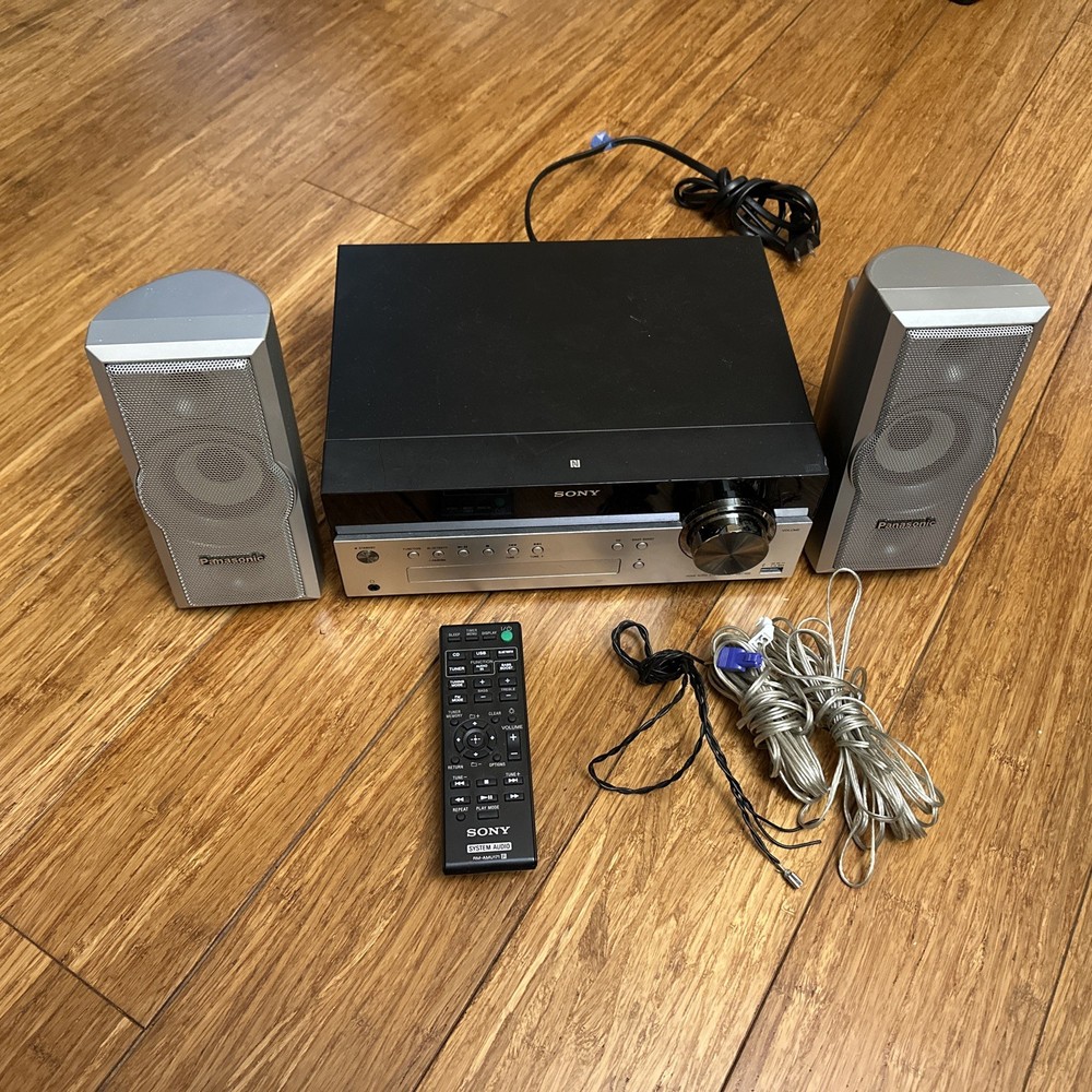 Sony HCD-SBT100 Bluetooth Micro Music System With  Speaker & Remote