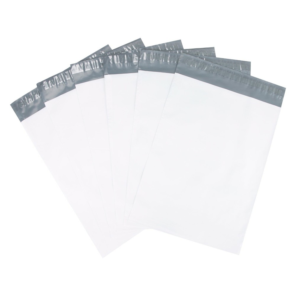 KSK Packaging 6" x 9" Plain Poly Mailers Shipping Envelopes 2.35MIL