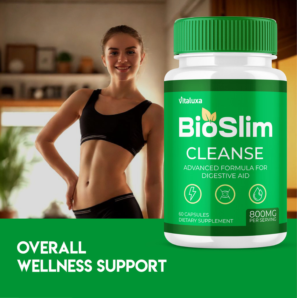 (3 Pack) BioSlim Cleanse Advanced Formula For Digestive Support (180 Capsules)