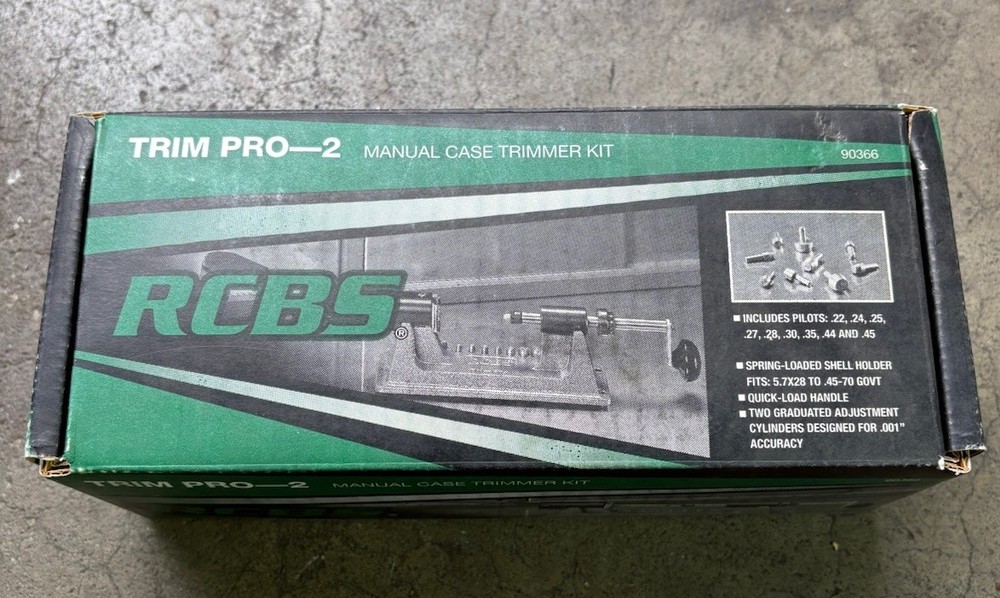 RCBS Trim Pro-2 Manual Case Trimmer Kit - 90366