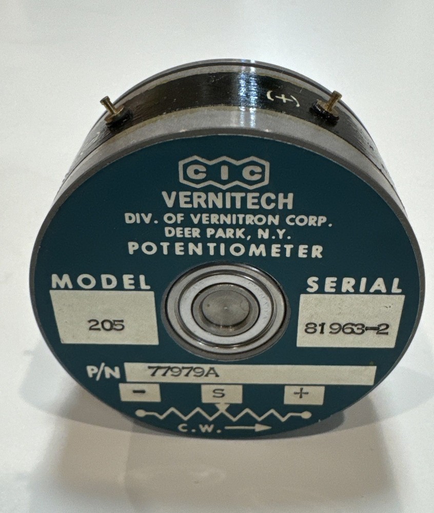 Vernitech Model 205 Potentiometer