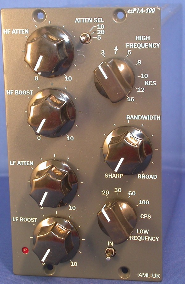 AML EZP1A EQ 500 Series Program Equalizer EQP1A Pultec Type