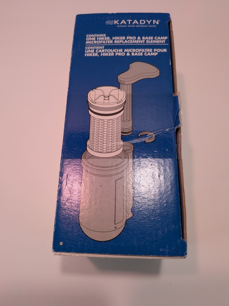 Katadyn Base Camp Microfilter Water Filtration System With Extra Filter