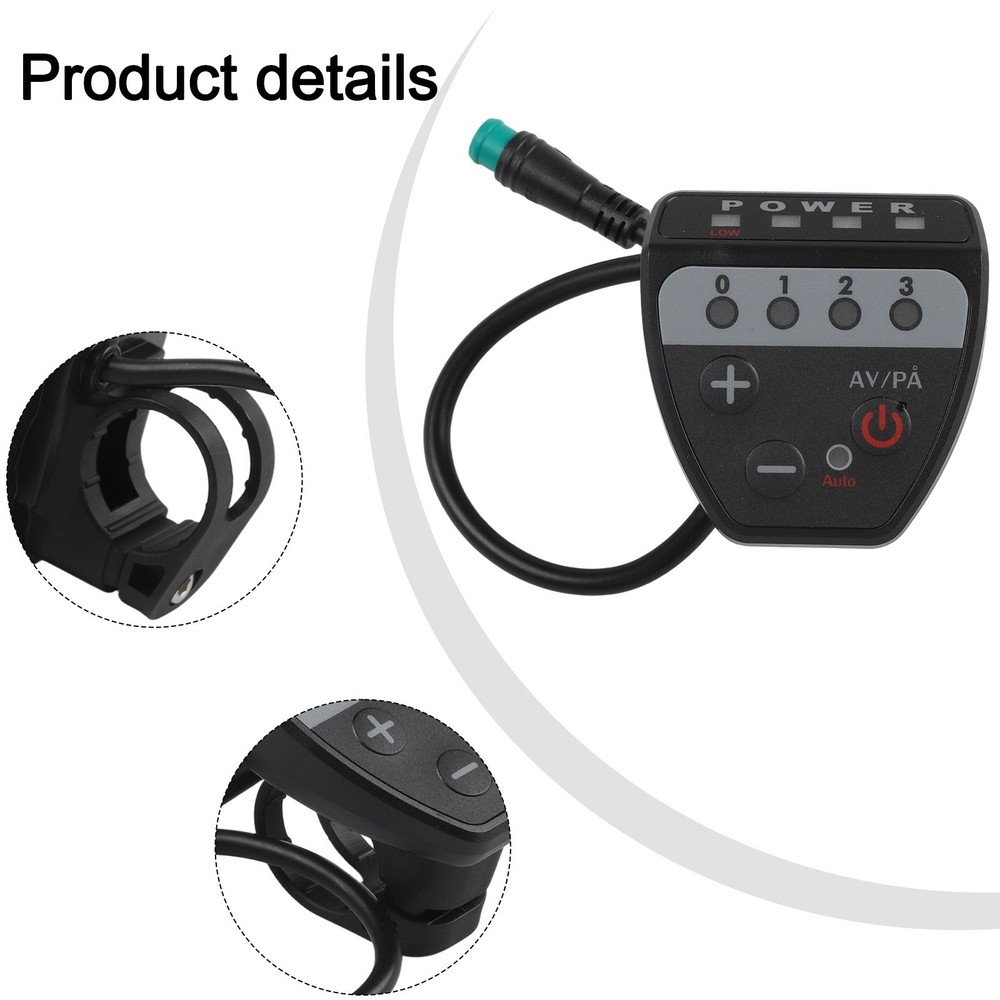 Ebike LCD Display Clear Readability and User Friendly Interface Design