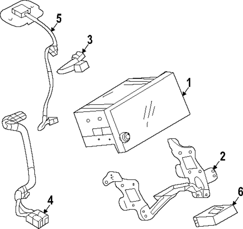 Genuine Mitsubishi Cable 8755A328