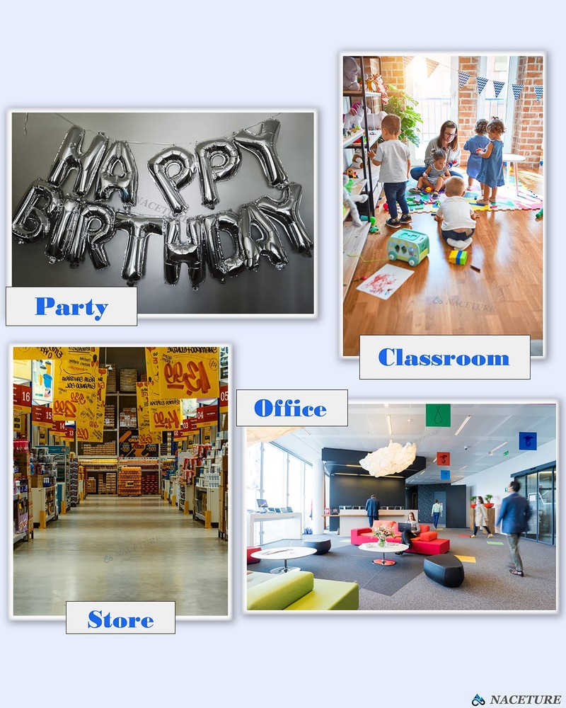 20 Pack Ceiling Hook Clips, Drop Ceiling Hanger Hooks, Suspended Tile, Grid