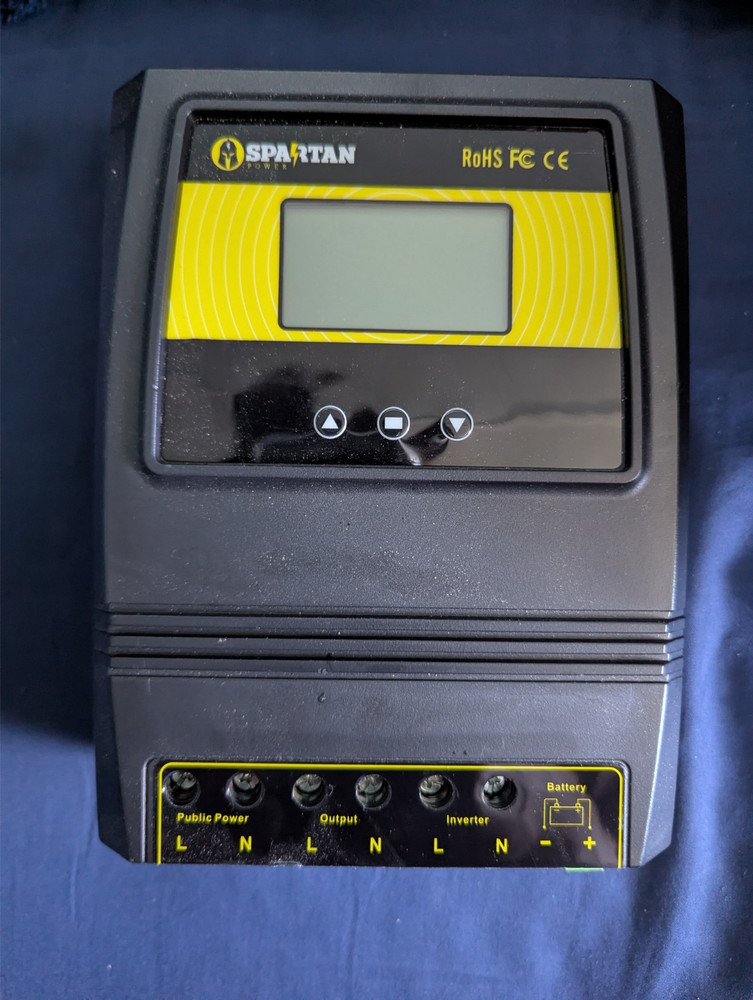 Spartan Power 50A 5500 Watt Automatic Transfer Switch SP-TS5500PLUS