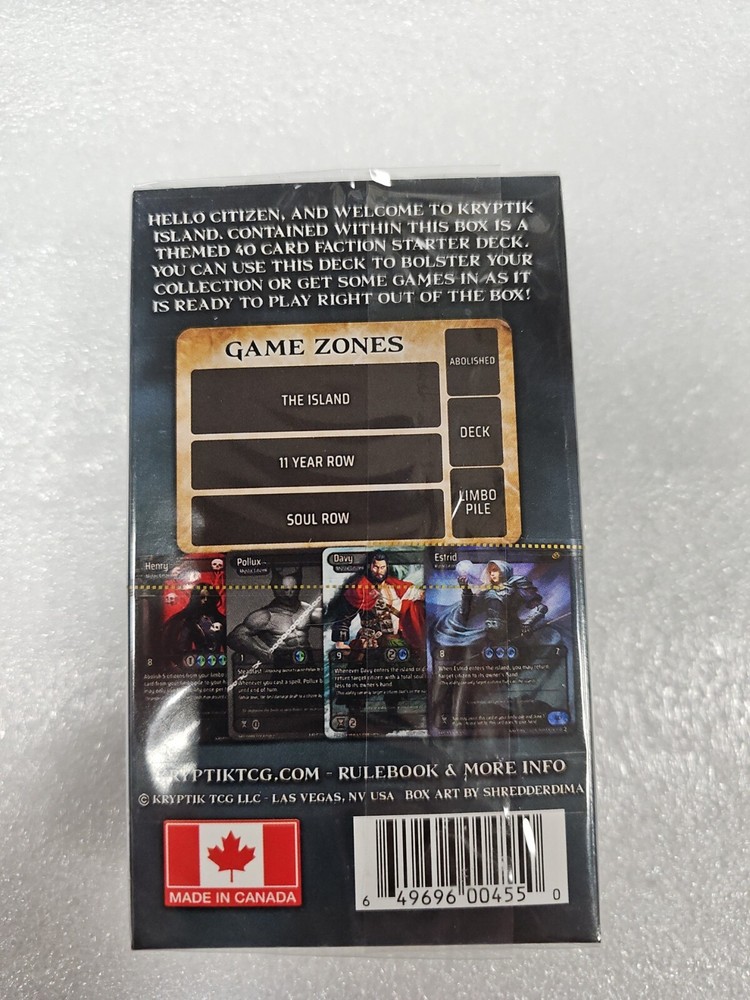 Kryptik TCG Genesis Wave 2 Mystic Starter Deck Factory Sealed