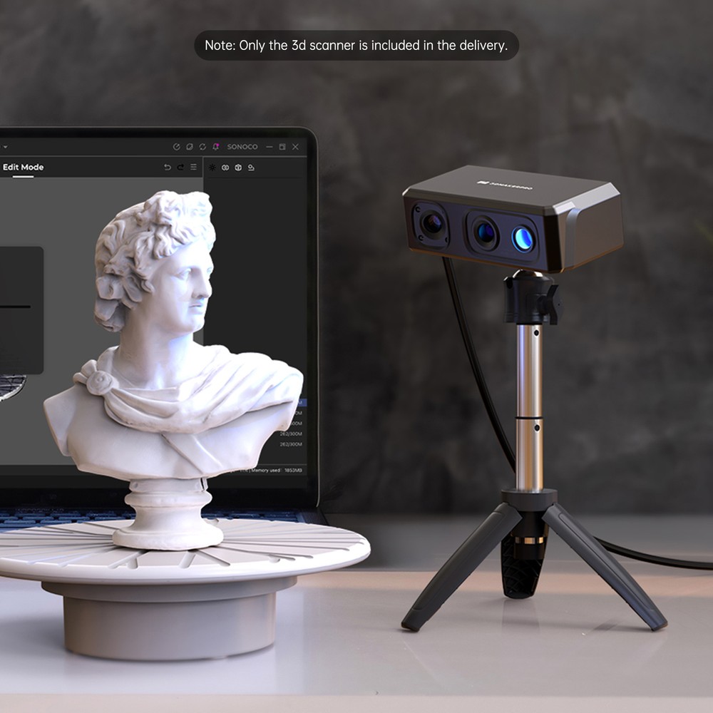 3DMakerpro Seal Lite 3D Scanner Compatible with Windows/MacOS/iOS/Android J9P7