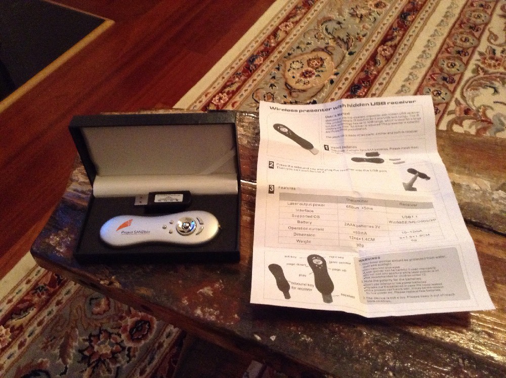 Wirelesss Presenter Laser Pointer