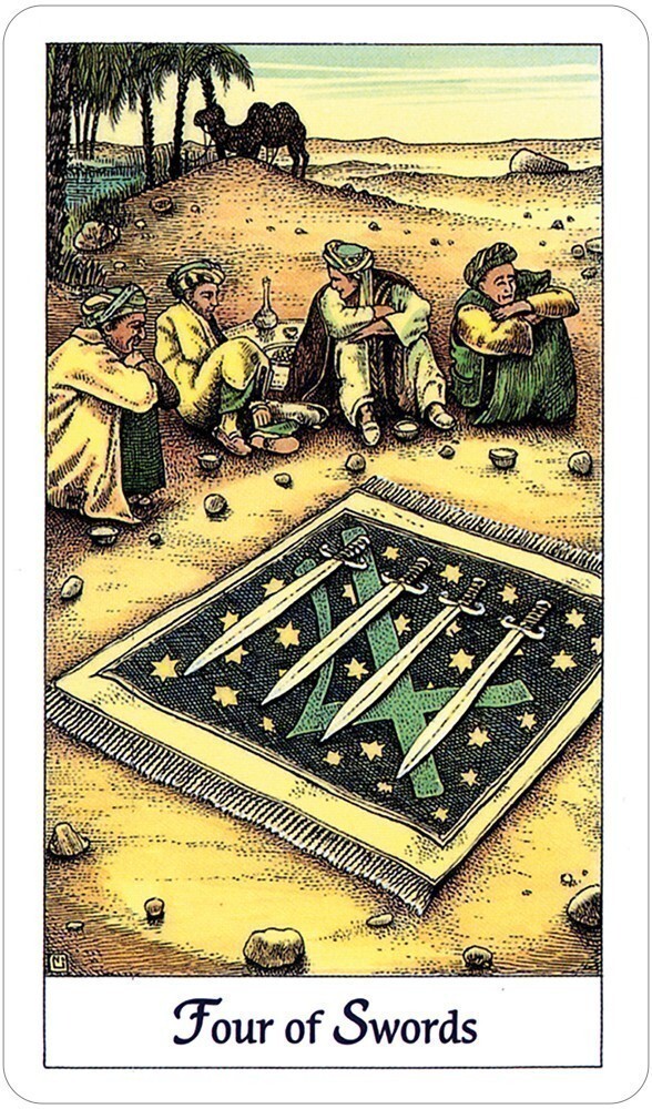Cosmic Tarot By Norbert Lösche 78 Card Deck + Instruction Booklet ~ Authentic