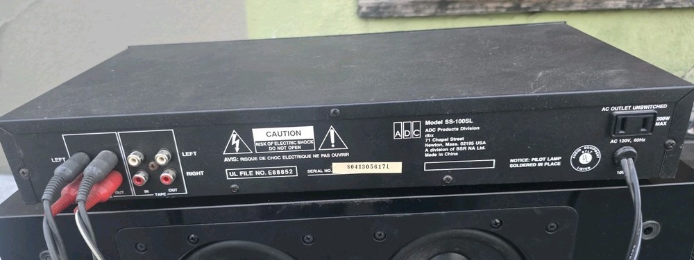 ADC SS-100SL Vintage Stereo Graphic Equalizer Tested