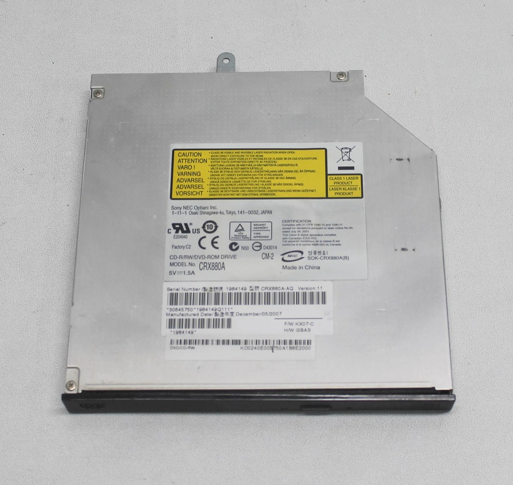 KO.0240E.005 -ACER CDRW/DVD COMBO 24X "GRADE A"