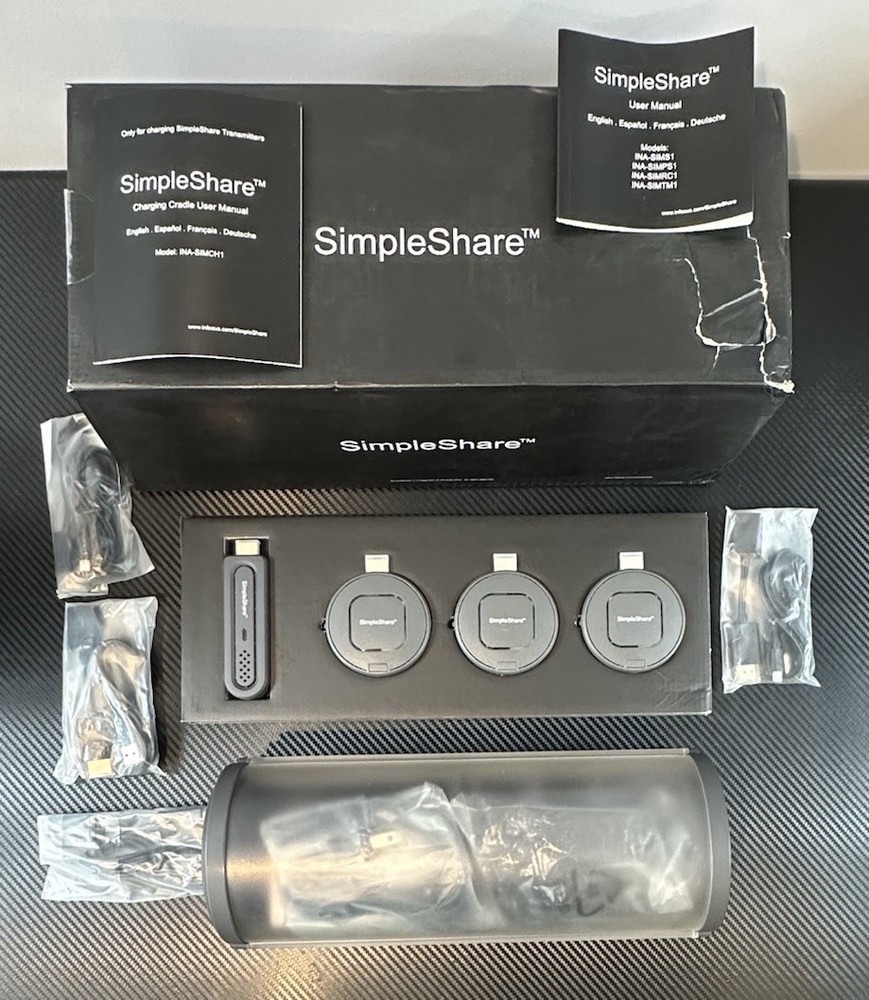 InFocus INA-SIMPS1 SimpleShare Presentation System with Charging Cradle