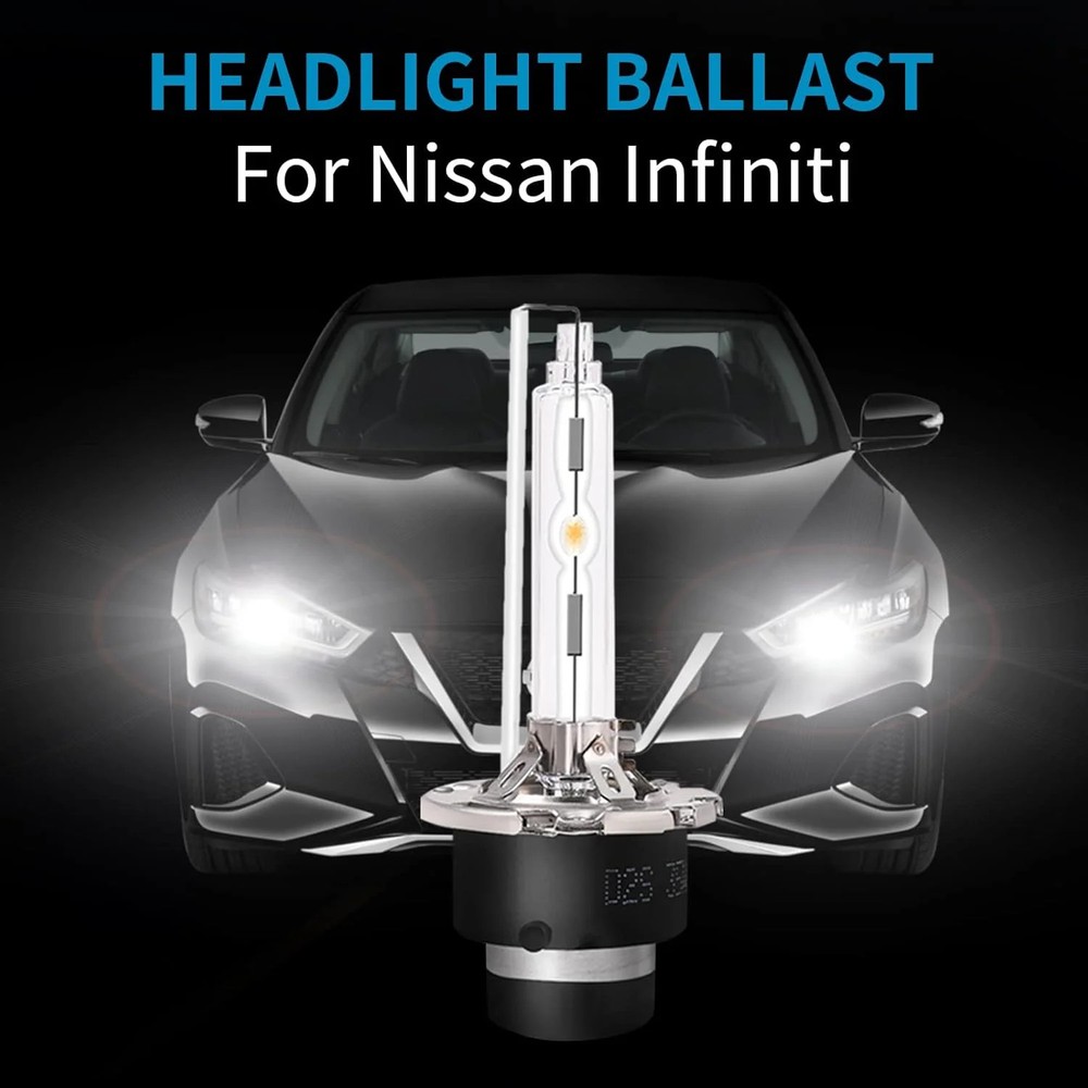 Xenon HID Headlight Ballast Control Unit with Igniter & D2S Bulb - Compatible wi