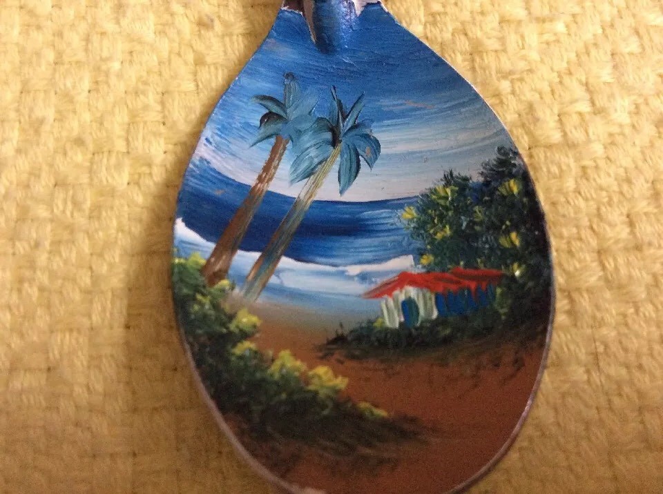 Hand Painted Spoon