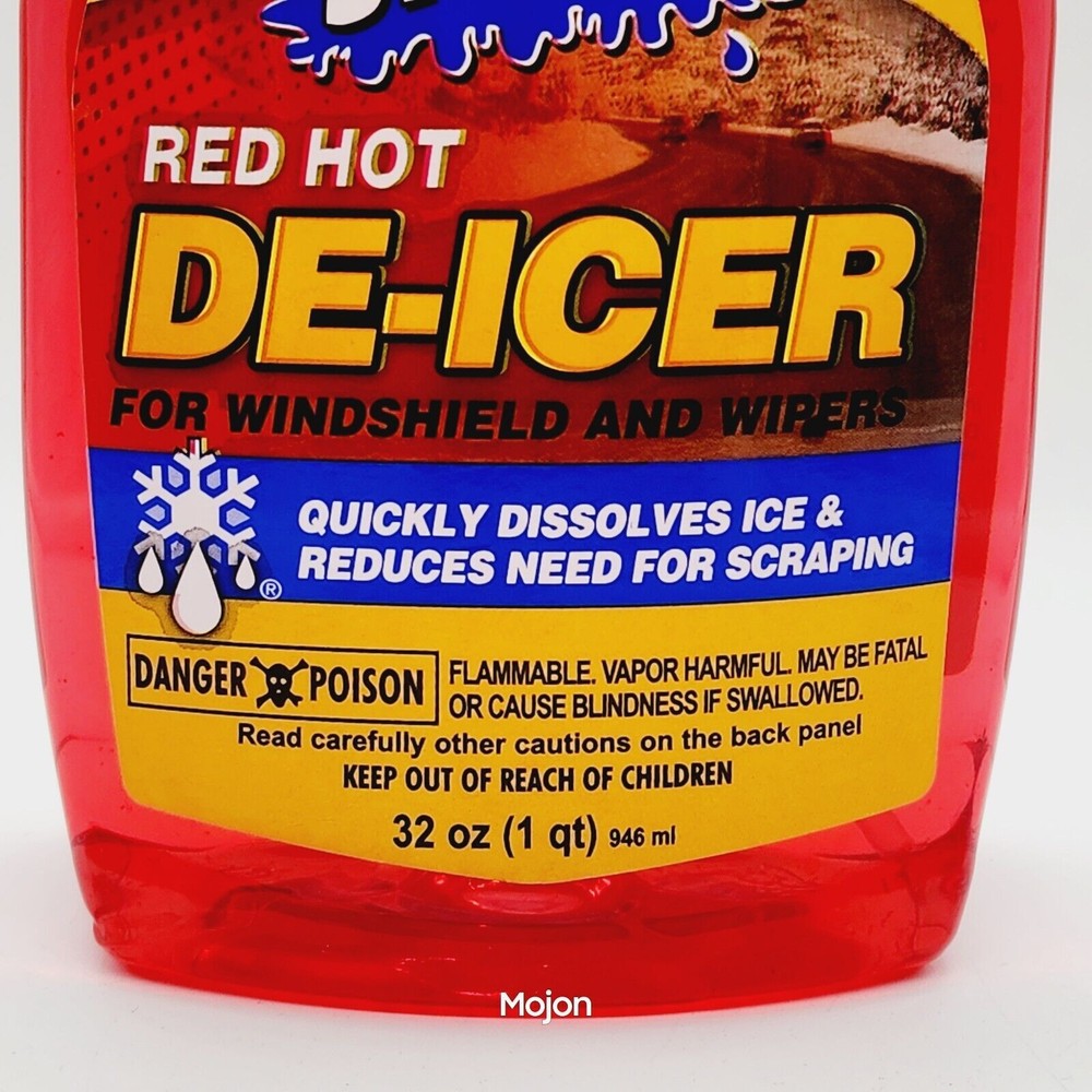SPLASH Red Hot De-Icer Windshield Trigger Spray 32 Ounces- New