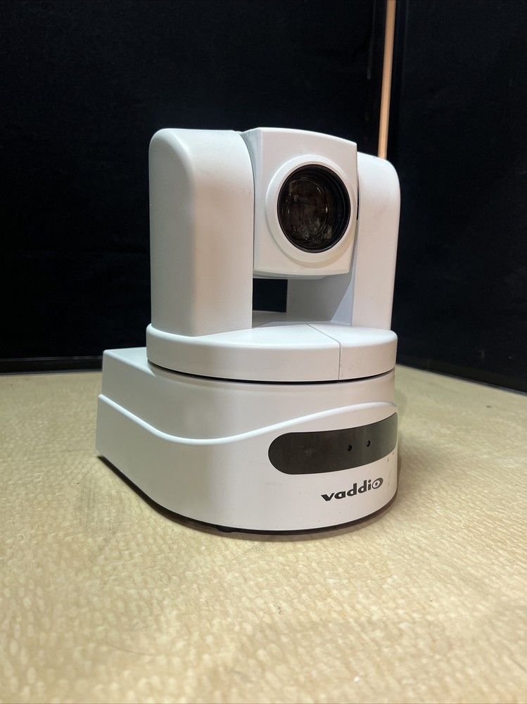 Vaddio, ClearVIEW HD-19 Arctic White Camera, Tested Working.