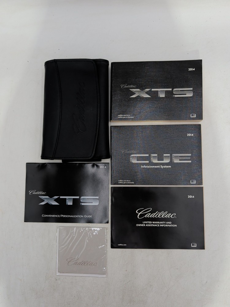 2014 Cadillac XTS Owners Manual With Navigation System Plus Case