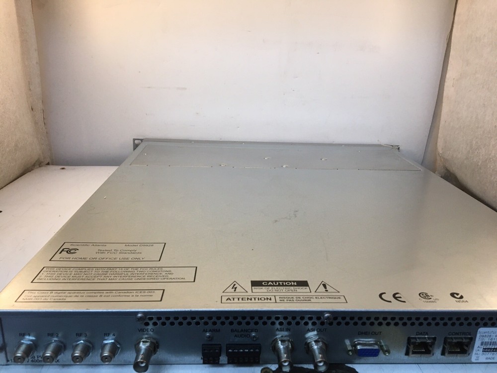 Cisco PowerVU Multiple Decryption Receiver D9828 UNTESTED OFFERS WELCOME
