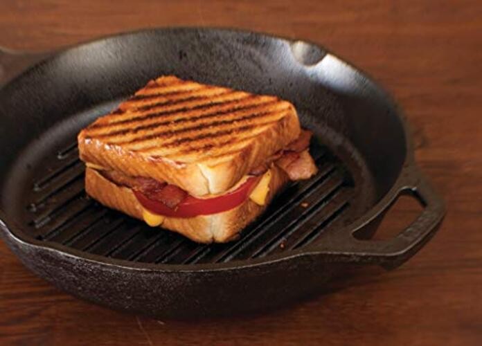 SCRAPERGPK Durable Grill Pan Scrapers, Red and Black, 2-Pack