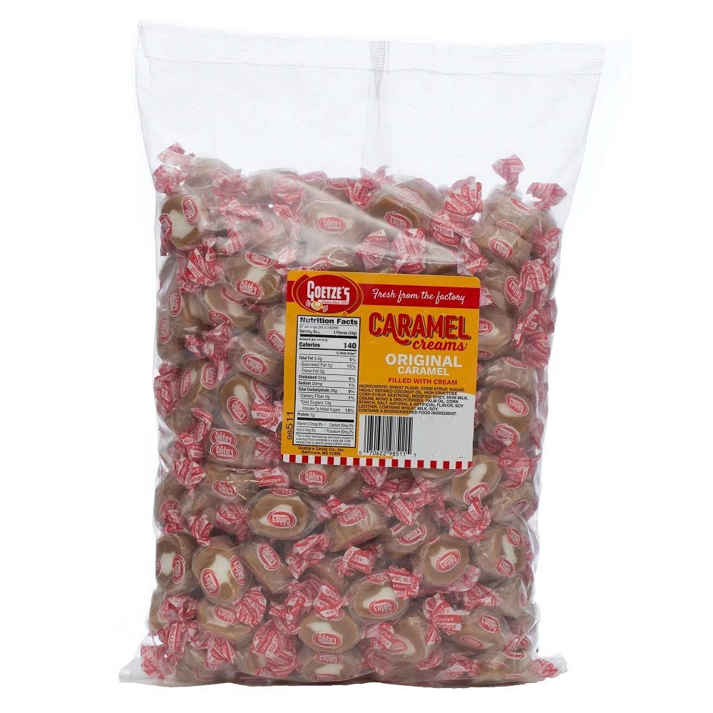 Goetze's Caramel Cream 3 LB, Caramel Candy