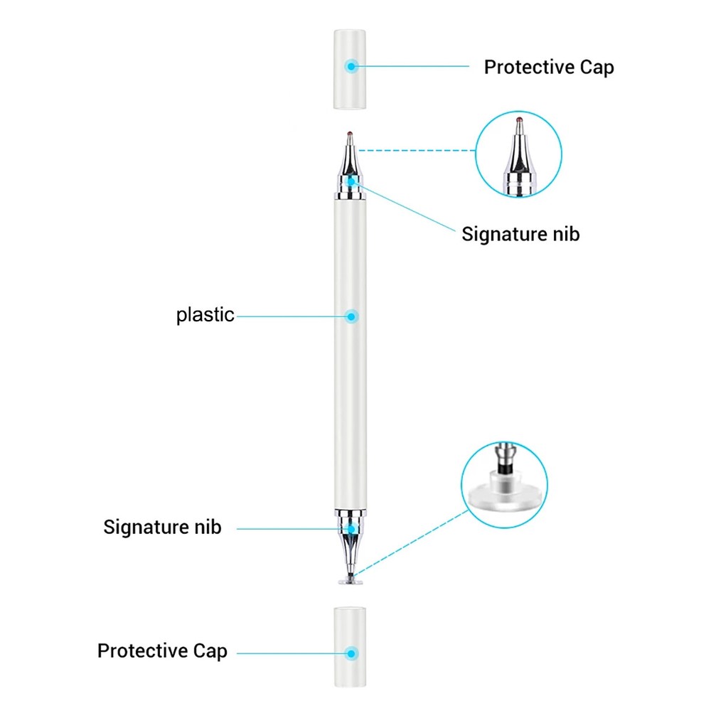 Universal Pencil Stylus Pen For Android iPhone iPad Tablet Mobile Capacitive Pen