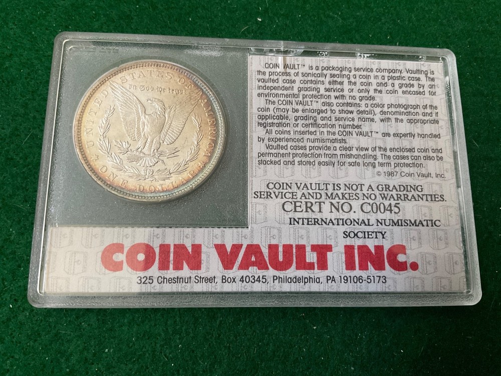 1887 Silver Morgan Dollar - T1