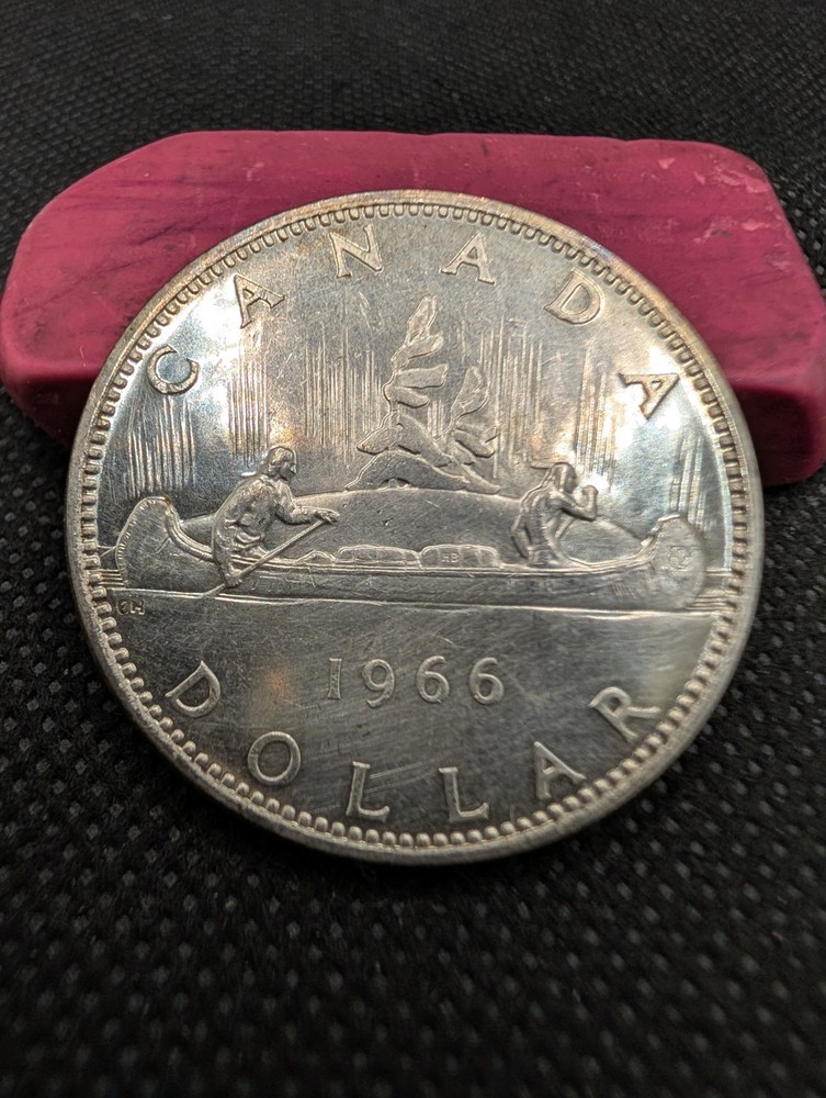 1966 Canada Silver Dollar %80