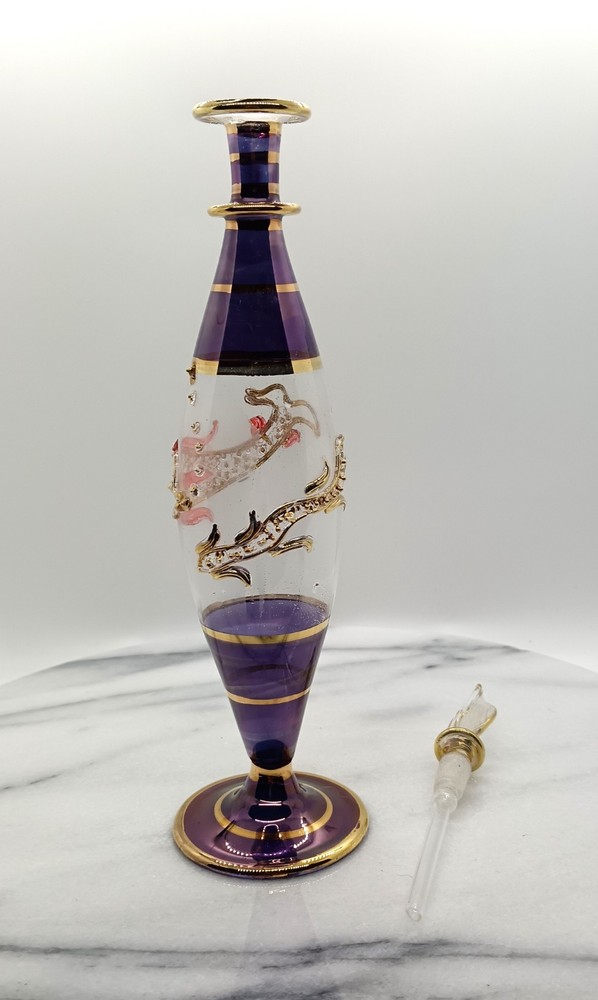 Egyptian Glass Perfume Bottle