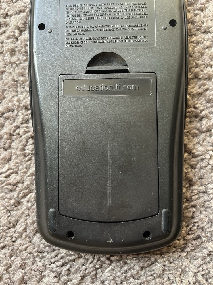 Texas Instruments TI-83 Plus Graphing Calculator Black - Tested