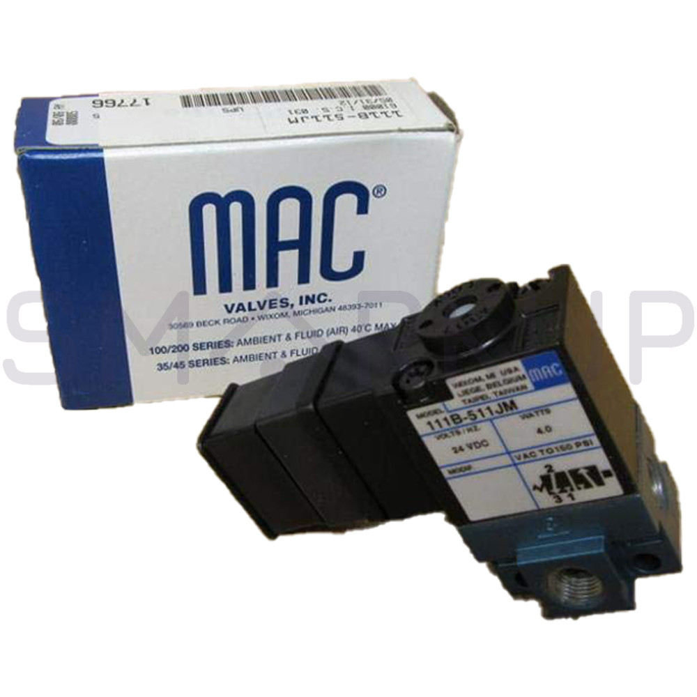 New In Box MAC 111B-511JM Solenoid Valve