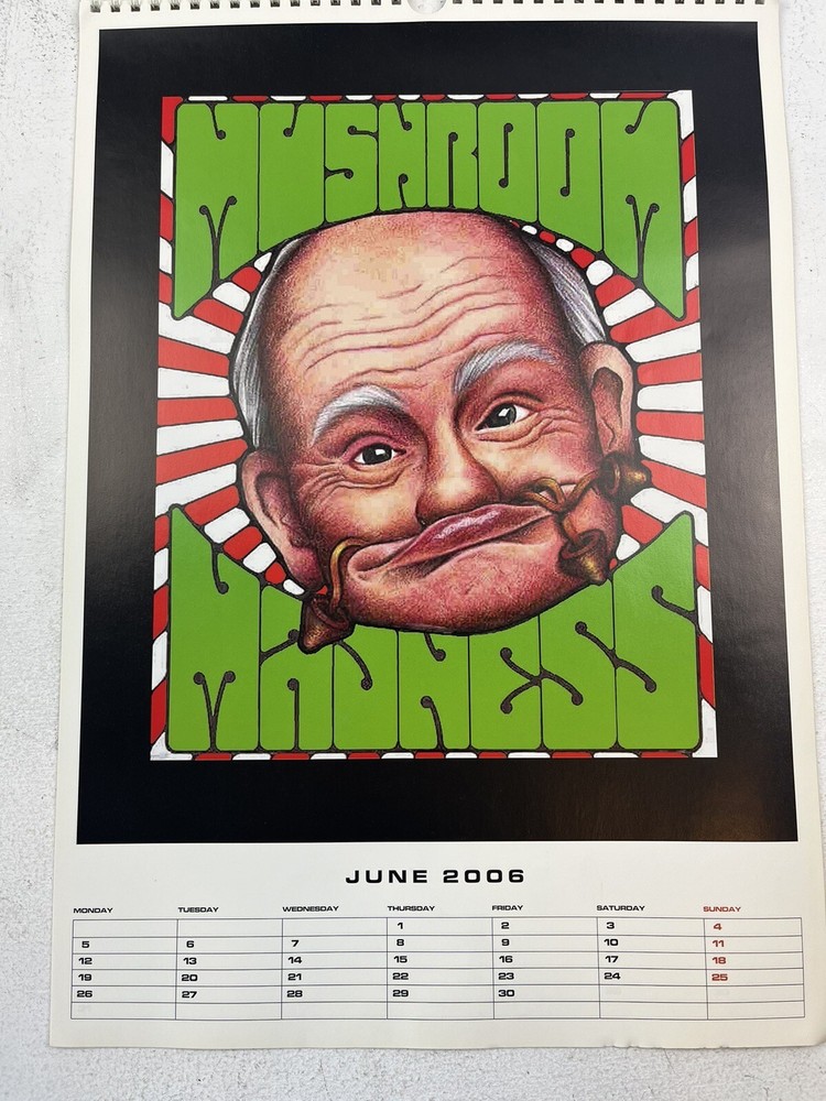 Magic Mushroom 2006 Popkorn Calendar
