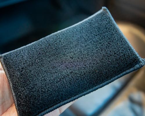 Double-Sided Scrub Pad, Interior Car Cleaning, Effective on Dashboards, Center