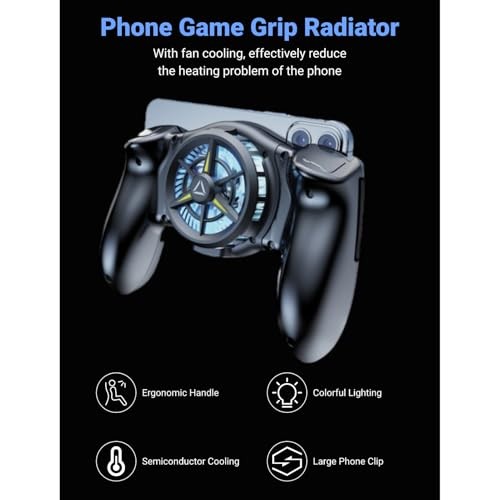 Phone Game Grip, Semiconductor, Adjustable Mobile Controller Handle Holder
