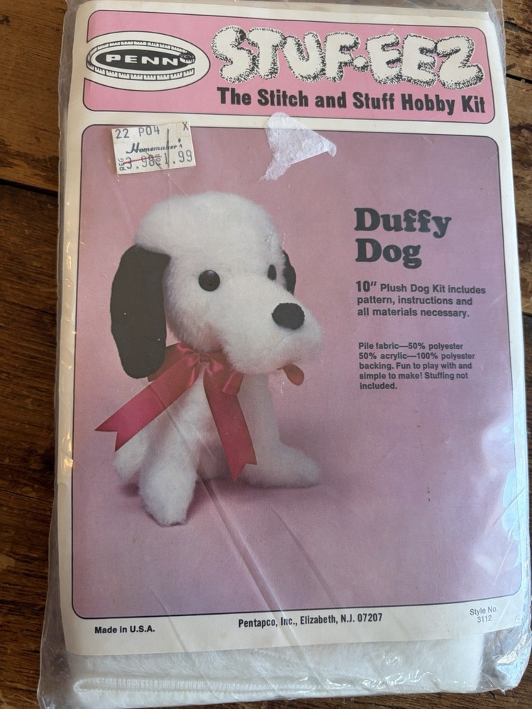 Penn Stuf-eez Duffy Dog