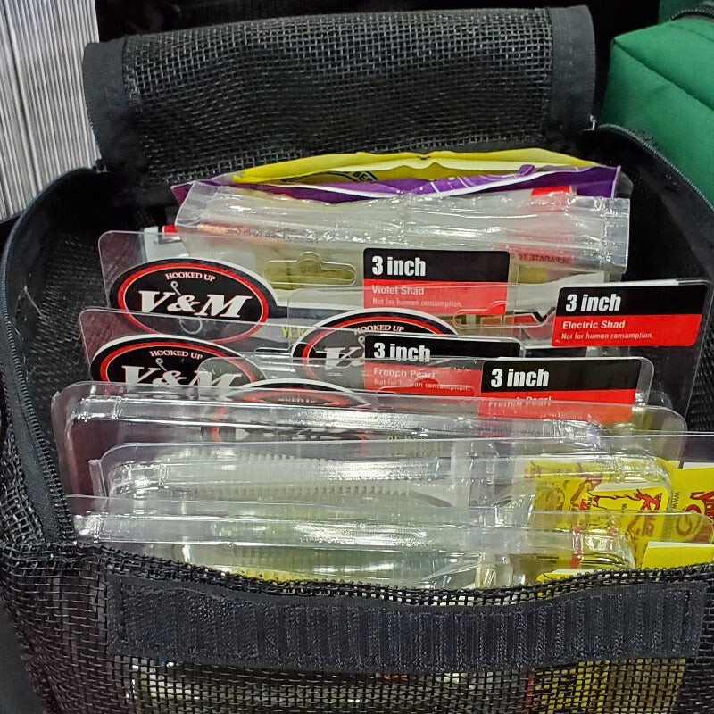 Lakewood Billfold Mesh Zippered Bag Storage Solution for Plastics