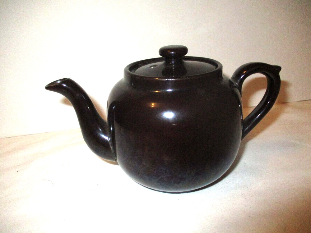 Brown Pottery Tea Pot, 1 cup?
