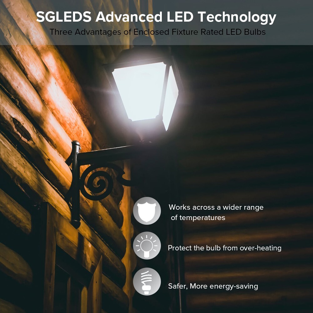 4 Pack 200W Equivalent LED Light Bulb A21 5000K 16W Home Energy Saving Efficient